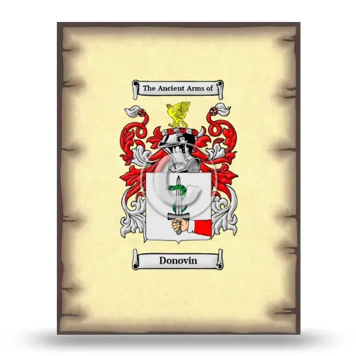 Donovin Coat of Arms Print