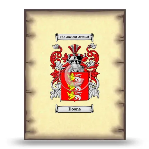Doona Coat of Arms Print