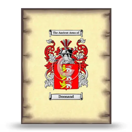Doonand Coat of Arms Print