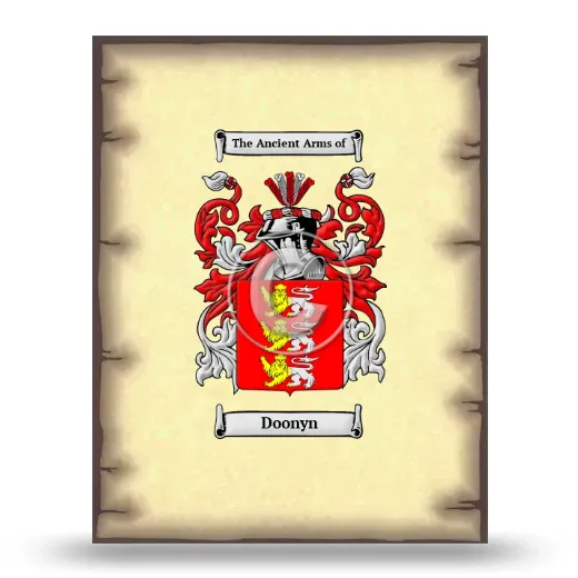 Doonyn Coat of Arms Print