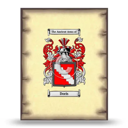 Doris Coat of Arms Print