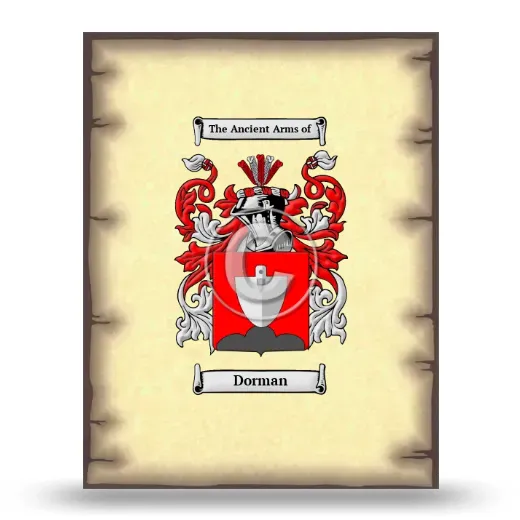 Dorman Coat of Arms Print