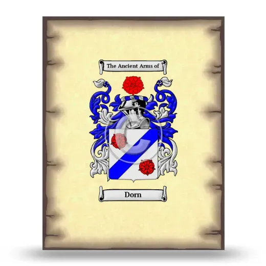 Dorn Coat of Arms Print
