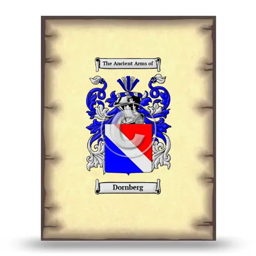 Dornberg Coat of Arms Print