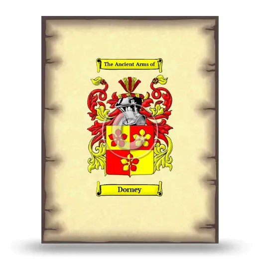 Dorney Coat of Arms Print