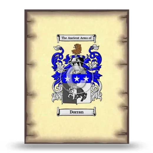 Dorran Coat of Arms Print