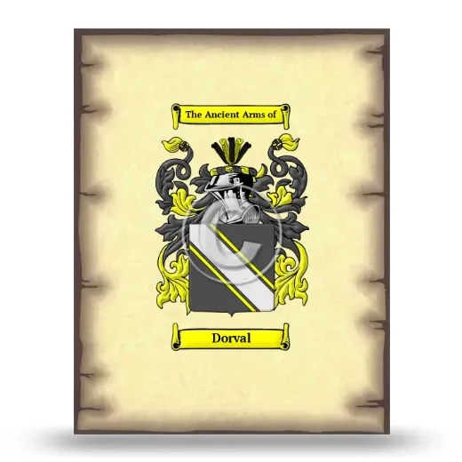 Dorval Coat of Arms Print