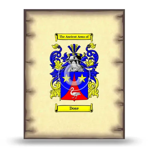 Dose Coat of Arms Print