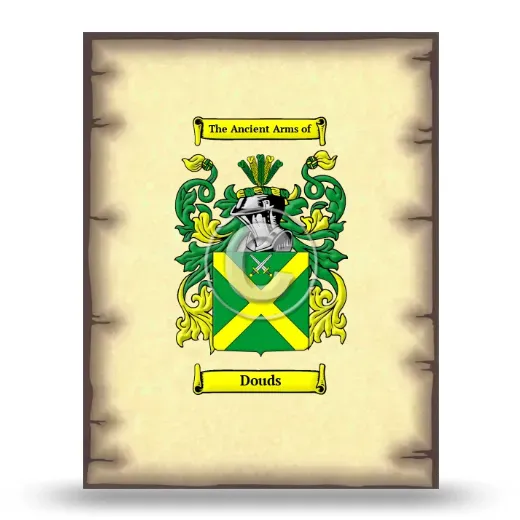Douds Coat of Arms Print