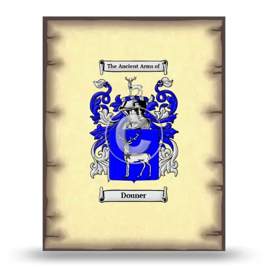 Douner Coat of Arms Print