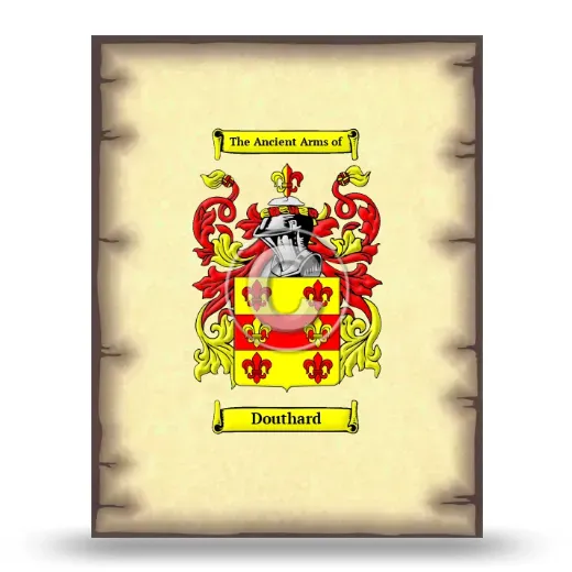 Douthard Coat of Arms Print