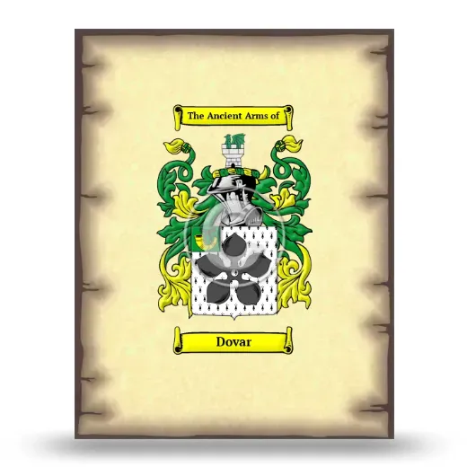 Dovar Coat of Arms Print