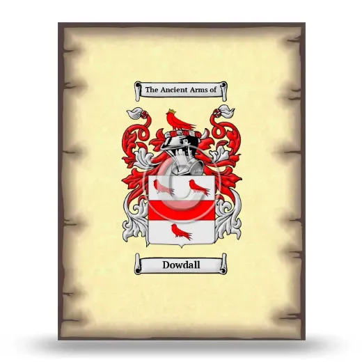 Dowdall Coat of Arms Print