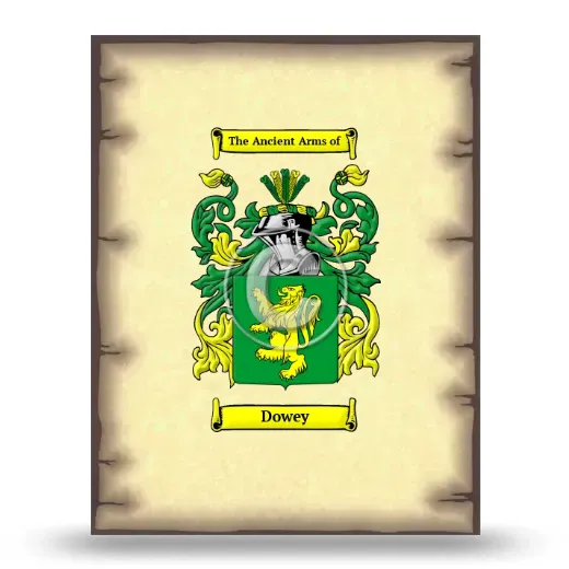 Dowey Coat of Arms Print