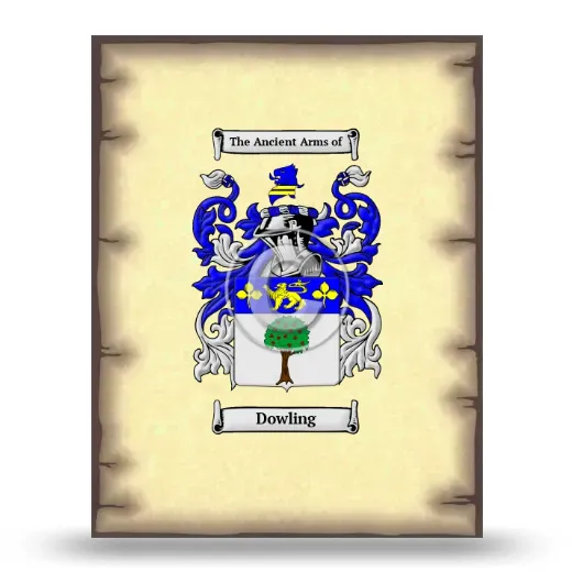 Dowling Coat of Arms Print