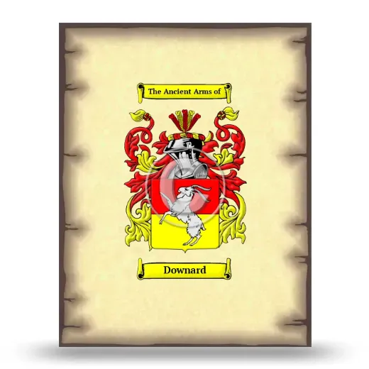 Downard Coat of Arms Print