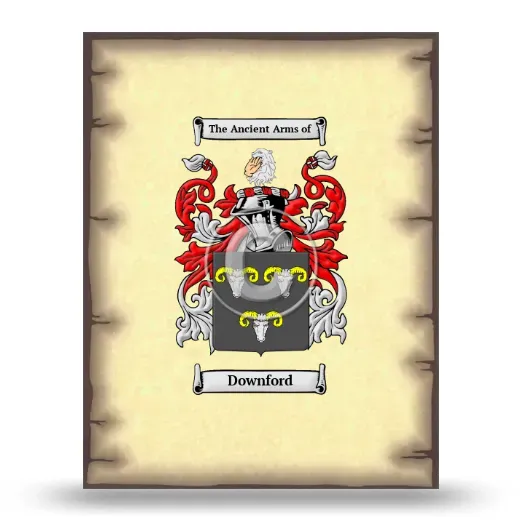 Downford Coat of Arms Print