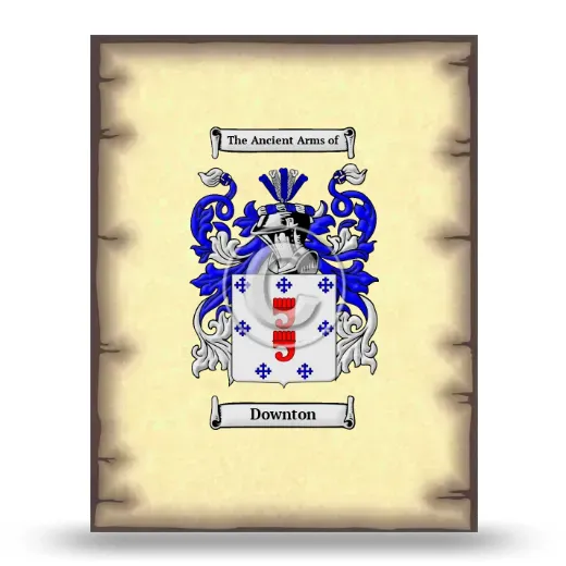 Downton Coat of Arms Print