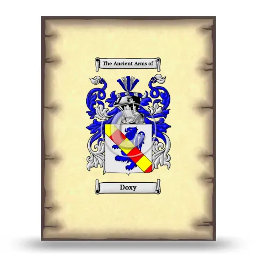 Doxy Coat of Arms Print