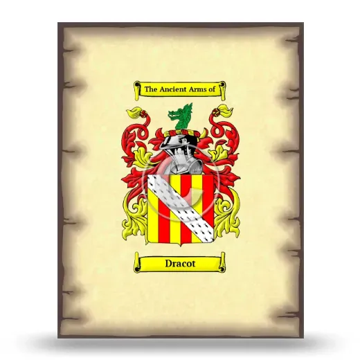 Dracot Coat of Arms Print