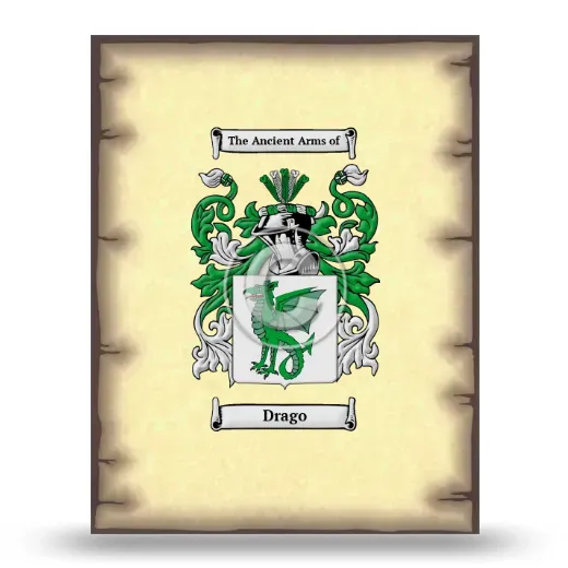 Drago Coat of Arms Print