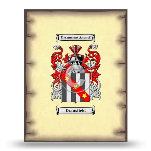 Dransfield Coat of Arms Print