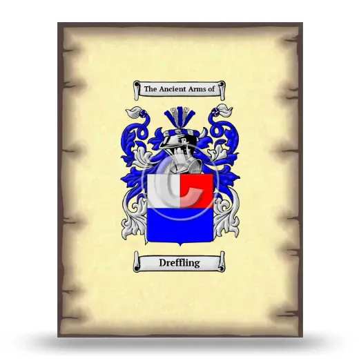 Dreffling Coat of Arms Print
