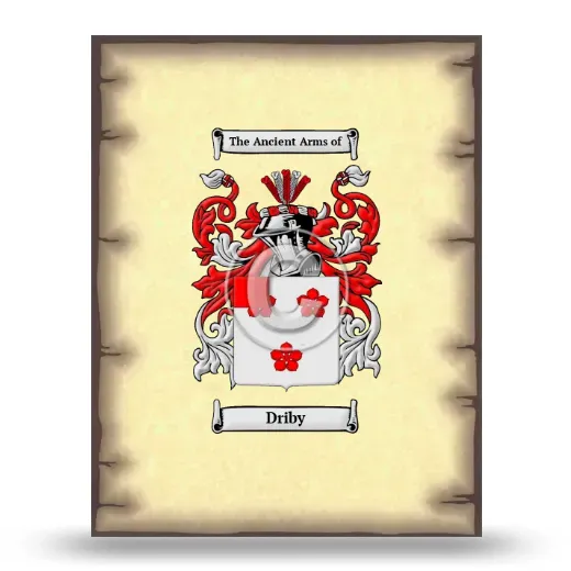 Driby Coat of Arms Print