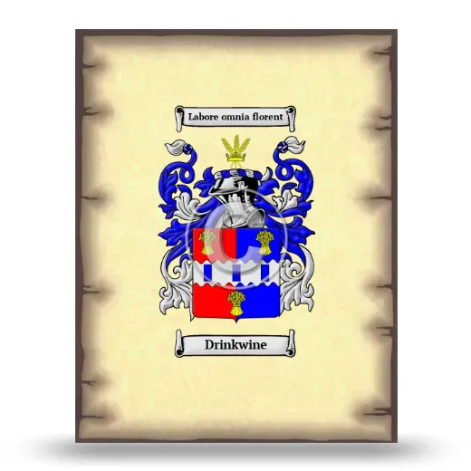 Drinkwine Coat of Arms Print