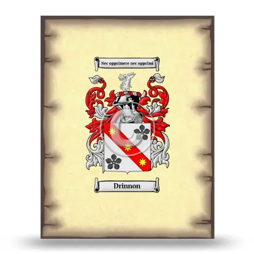 Drinnon Coat of Arms Print
