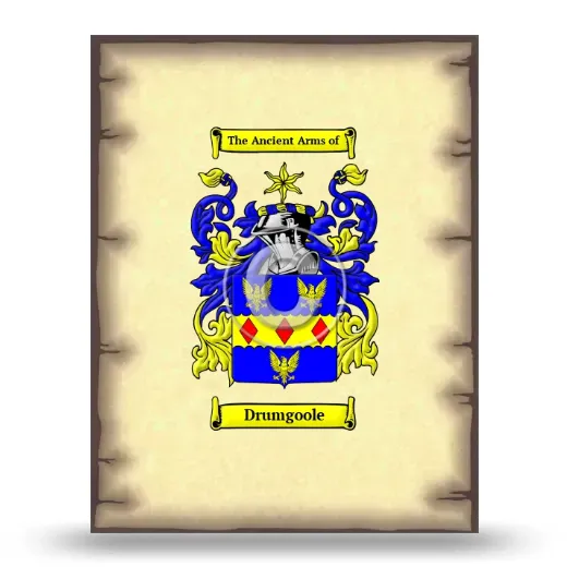 Drumgoole Coat of Arms Print