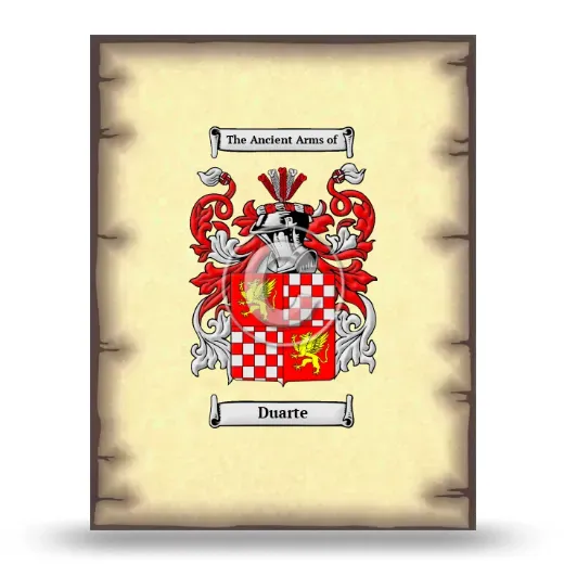 Duarte Coat of Arms Print