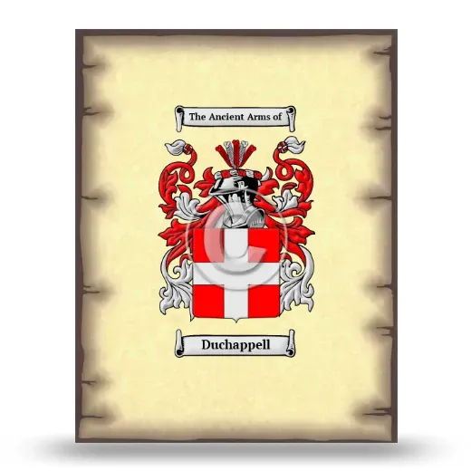 Duchappell Coat of Arms Print
