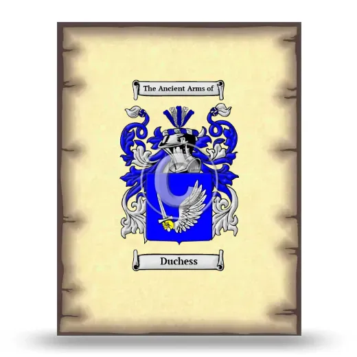 Duchess Coat of Arms Print