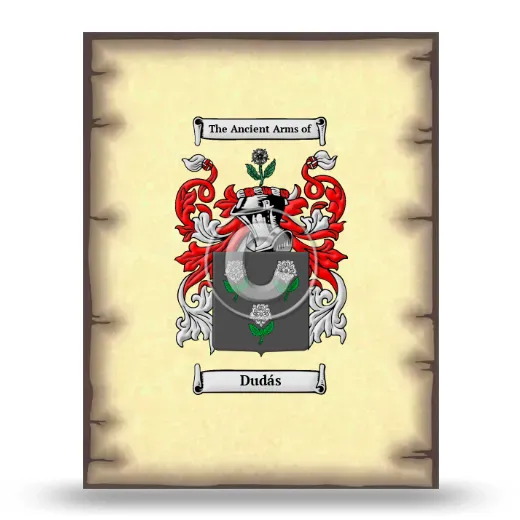 Dudás Coat of Arms Print