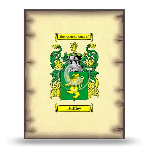 Duffley Coat of Arms Print