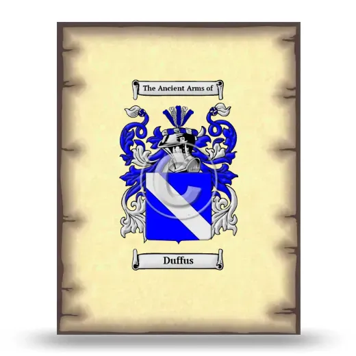 Duffus Coat of Arms Print