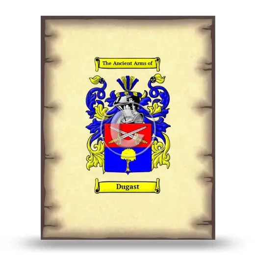 Dugast Coat of Arms Print
