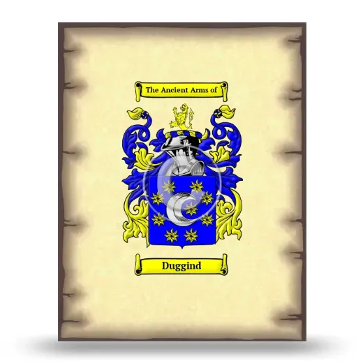 Duggind Coat of Arms Print
