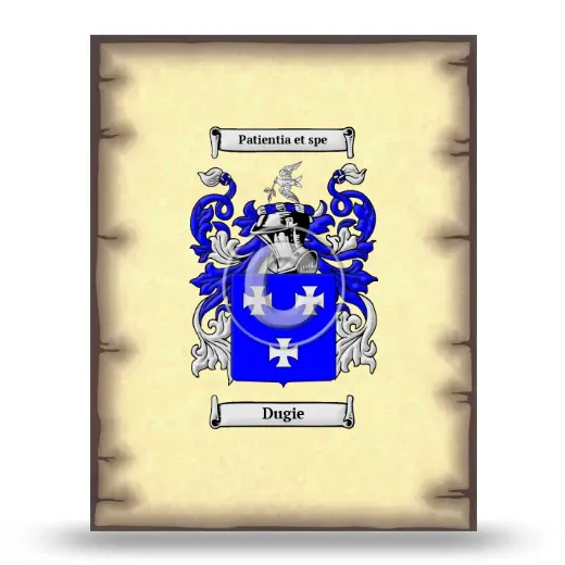 Dugie Coat of Arms Print