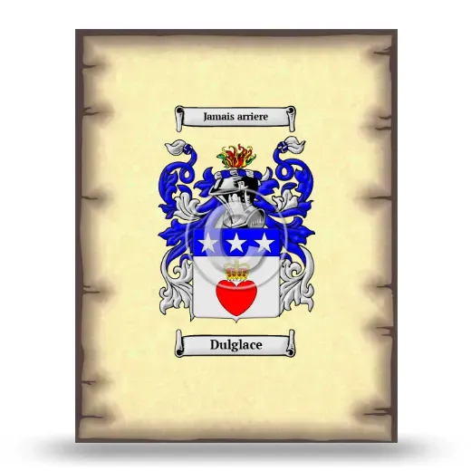 Dulglace Coat of Arms Print