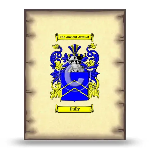 Dully Coat of Arms Print