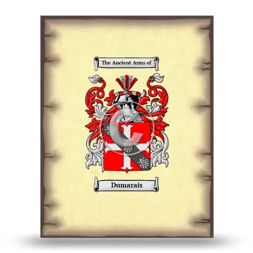 Dumarais Coat of Arms Print
