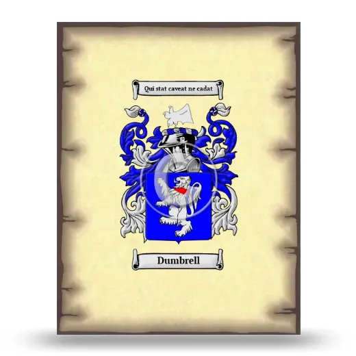 Dumbrell Coat of Arms Print