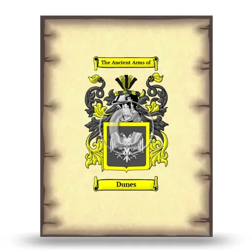 Dunes Coat of Arms Print