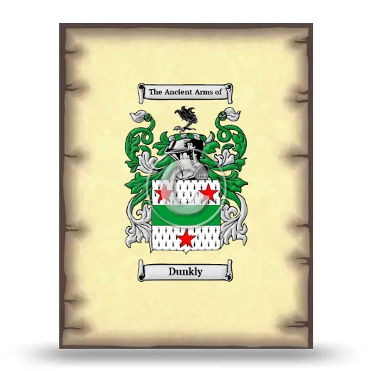 Dunkly Coat of Arms Print
