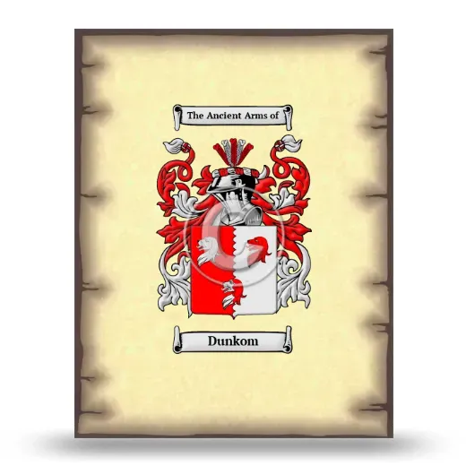 Dunkom Coat of Arms Print