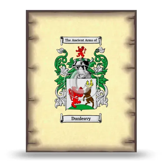 Dunleavy Coat of Arms Print
