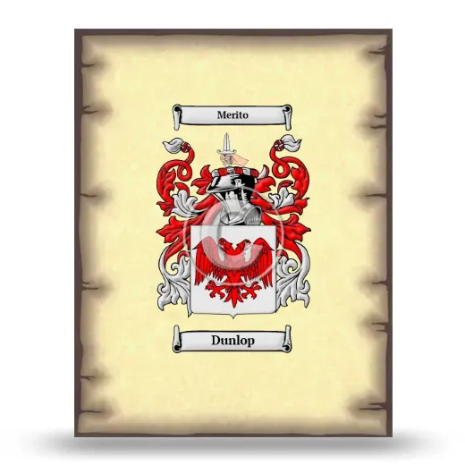 Dunlop Coat of Arms Print