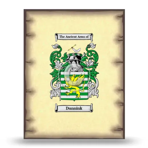 Dunnink Coat of Arms Print